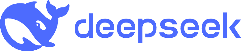 DeepSeek AI LLM logo