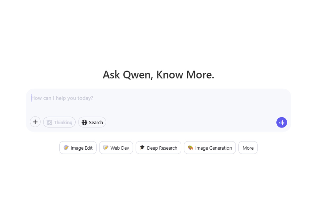 QwenLM AI writing and research assistant