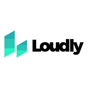 Loudly AI music generator logo