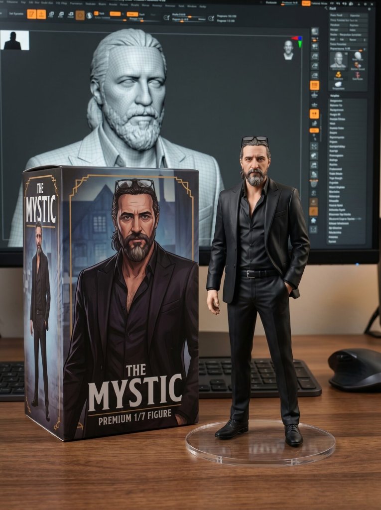 1/7 Scale Desk Figurine (Variation)