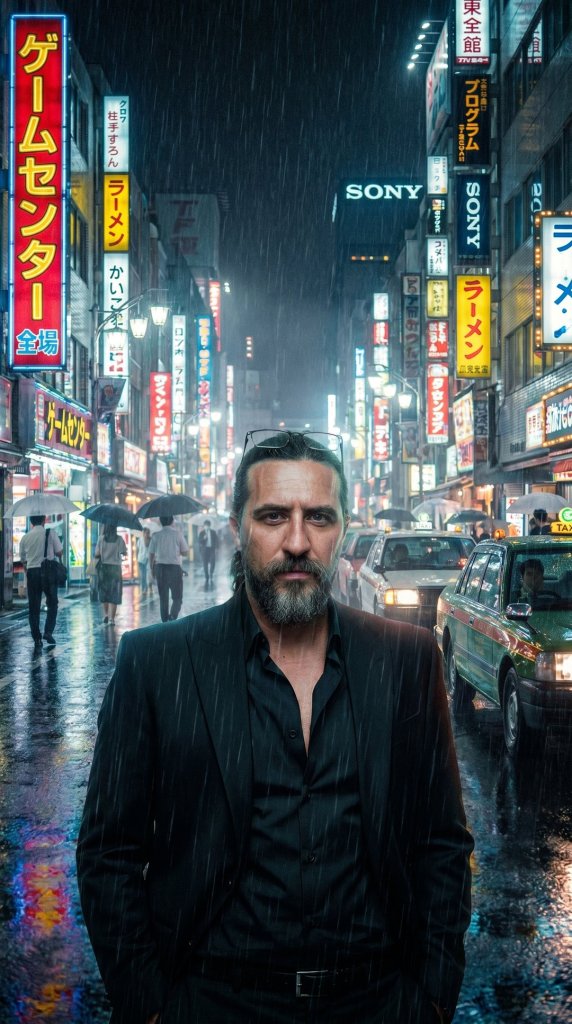 Rainy 1986 Tokyo Time Travel Prompt