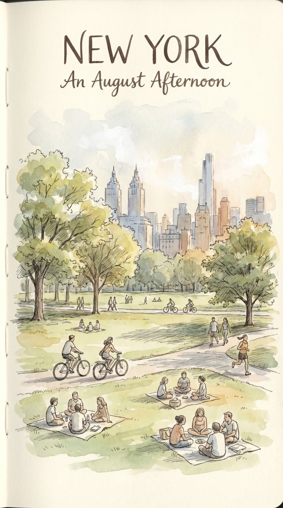 The original New York prompt (word for word)
