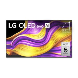 LG OLED evo AI G5 4K AI smart TV front view