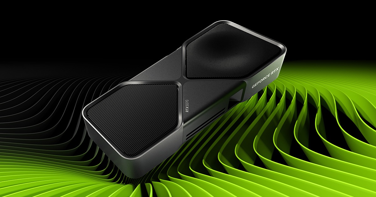 NVIDIA GeForce RTX 5070 Ti graphics card