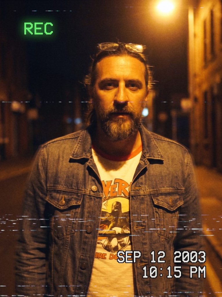 Y2K Night Camcorder Frame