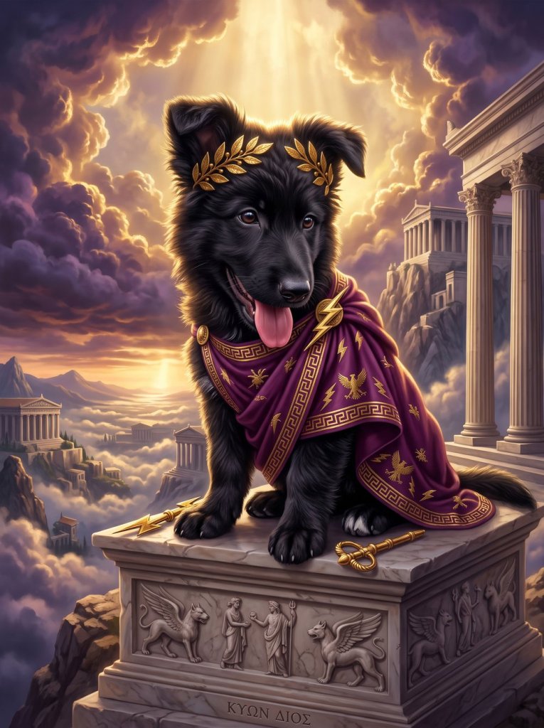 The Greek God Dog
