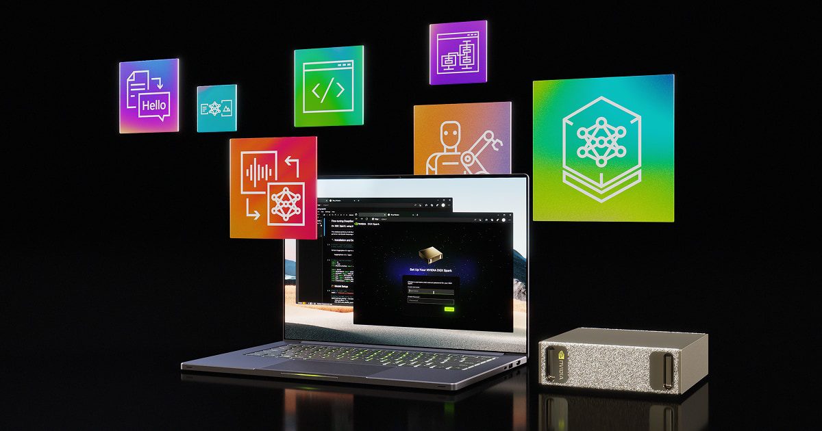 NVIDIA DGX Spark, a desktop AI supercomputer with 128GB unified memory