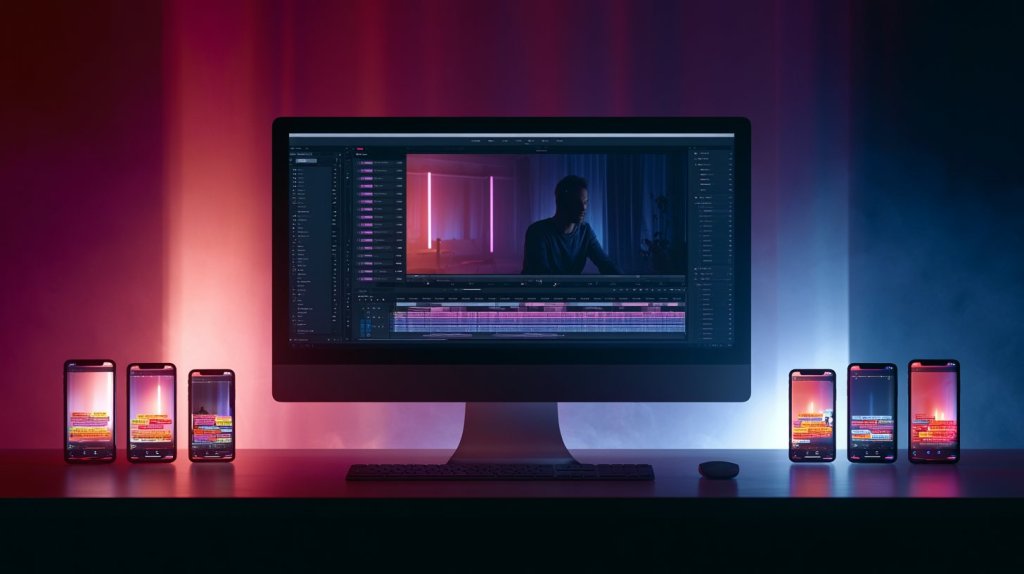 Opus Clip review - one long video turned into six captioned vertical short clips