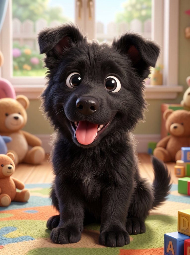 The Pixar-Style Dog