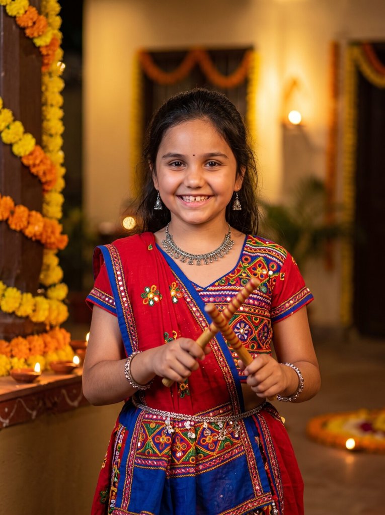 The little garba dancer