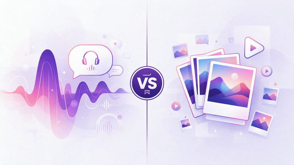 OurDream vs Candy AI comparison: voice and chat on one side, images and video on the other