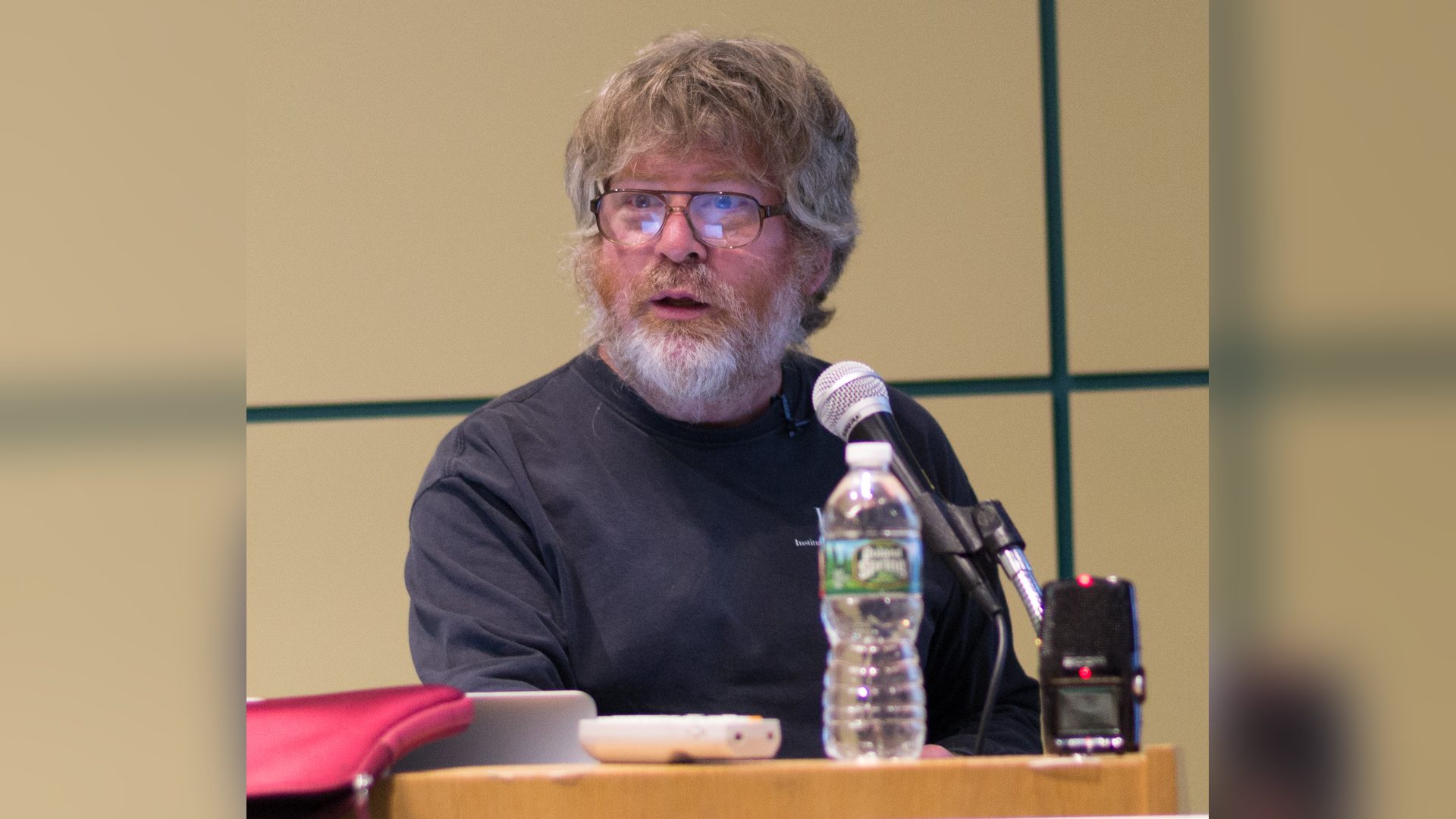 AI impacts theoretical computer science: Russell Impagliazzo, co-author of the Exponential Time Hypothesis, speaking at a DIMACS workshop