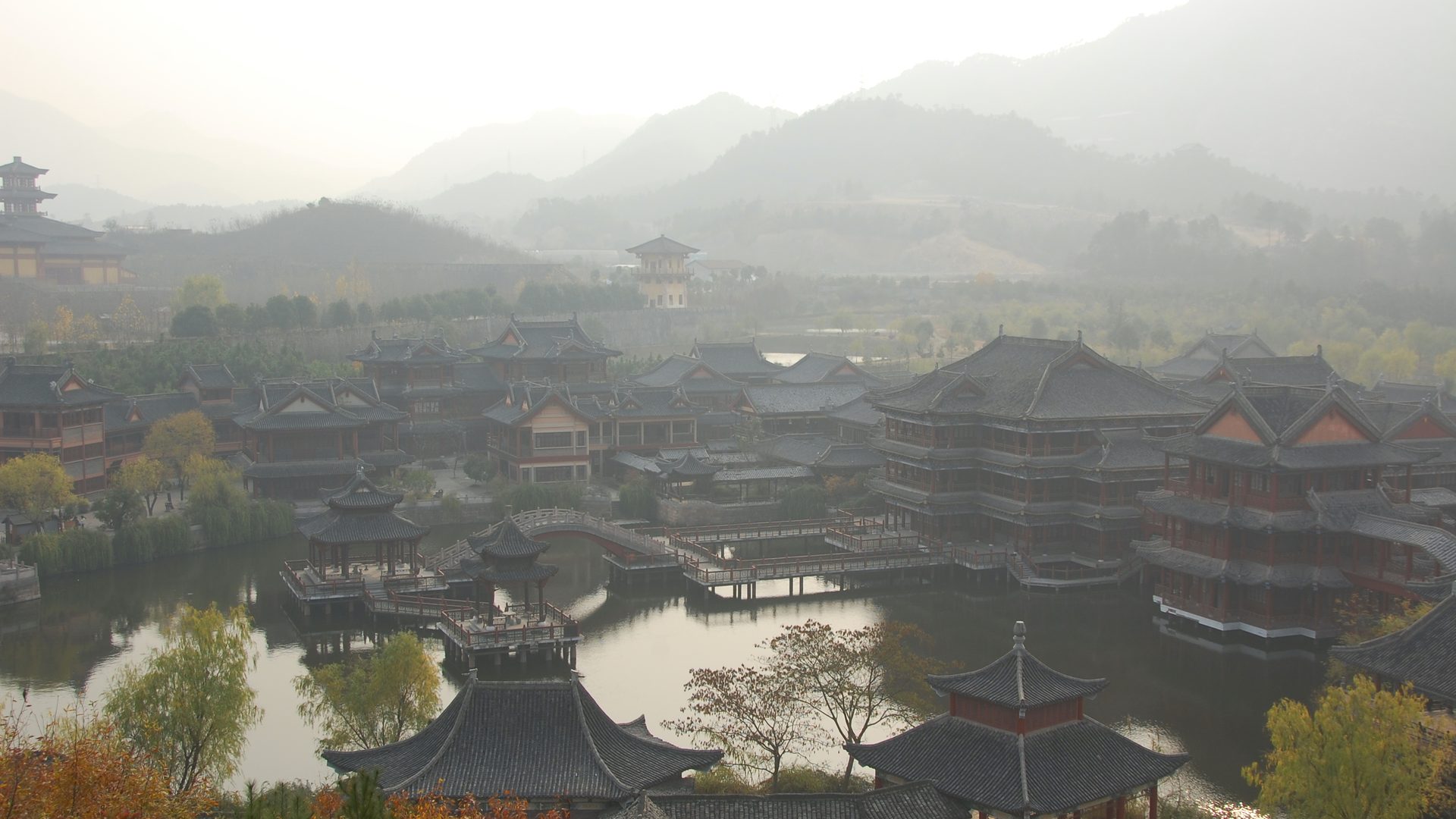 chinese ai microdramas south africa: Hengdian World Studios in China, the film and TV studio complex at the heart of Chinese drama production