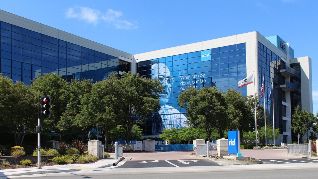Intel GPU D series AI inference: Intel headquarters in Santa Clara, California